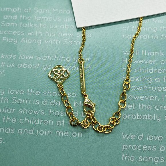 Kendra Scott Gold Necklace - Picture 4 of 4